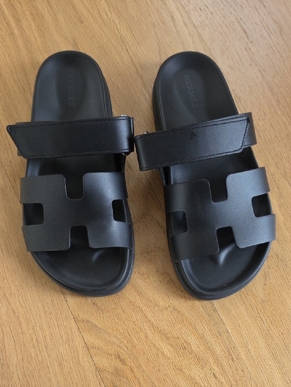 Hermes Chypre Sandals Wore Once